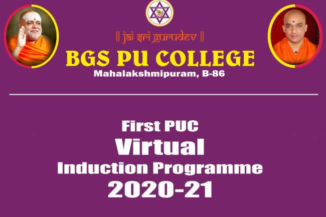 VIRTUAL INDUCTION PROGRAMME 2020-21 