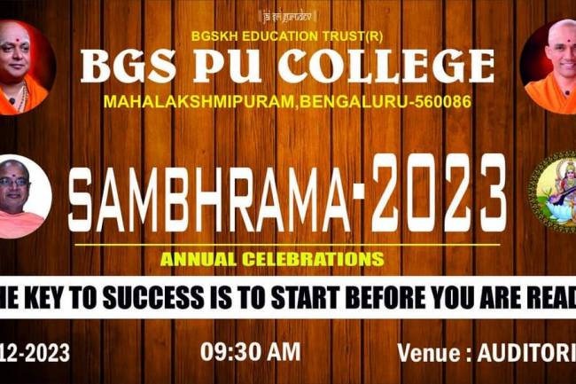 PU Annual Day Sambhrama 2023