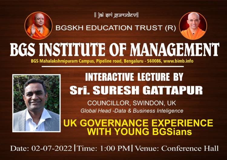 INTERACTIVE LECTURE BY SRI SURESH GATTAPUR 